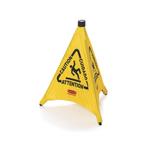 Rubbermaid Pop-up-kegel 76,2 cm - geel, Verzenden