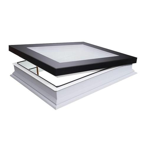 Fakro platdakraam ventilatie 4-voudig glas DMF DU8 120x120 c, Doe-het-zelf en Verbouw, Glas en Ramen, Verzenden