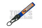 Sleutelhanger NoShit Turbo Nitro blauw & oranje / zwart, Fietsen en Brommers, Ophalen of Verzenden, Nieuw