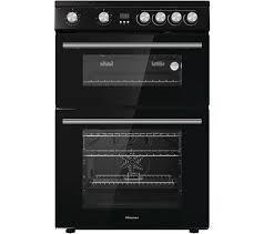 Hisense HDE3211BBUK fornuis Vrijstaand fornuis Electrisch449, Witgoed en Apparatuur, Fornuizen, Keramisch, Nieuw, 95 cm of meer