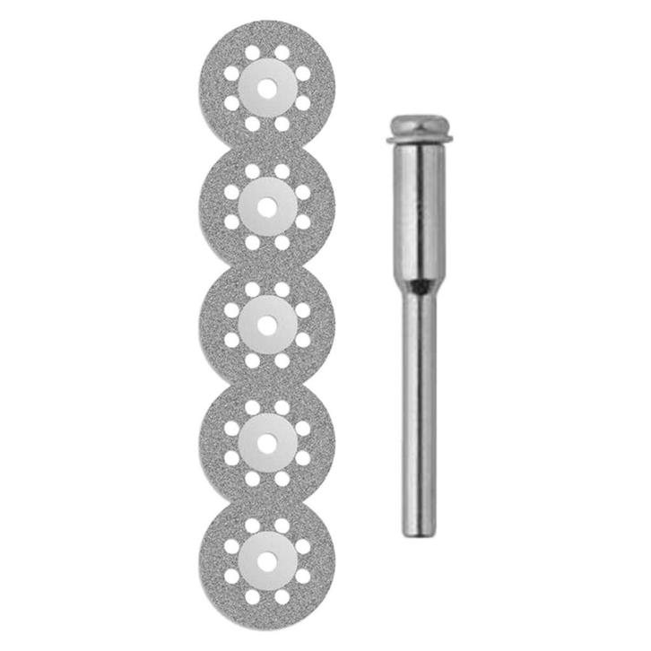 Slijpschijf voor Multitool - Diamant - Mini - 22mm - 5 stuks, Doe-het-zelf en Verbouw, Gereedschap | Machine-onderdelen en Toebehoren