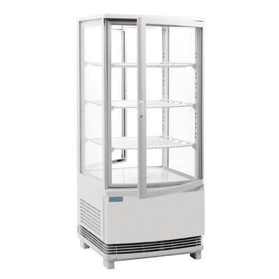 Koelvitrine met glazen deuren - Polar - 86 liter - WIT -, Zakelijke goederen, Horeca | Keukenapparatuur, Nieuw in verpakking, Verzenden