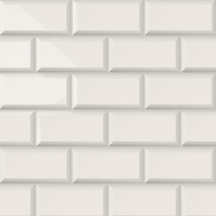 Wandtegel metrotegel 10x20 off white klassiek wit joy, Doe-het-zelf en Verbouw, Tegels, Wandtegels, Nieuw, 10 m² of meer, Keramiek