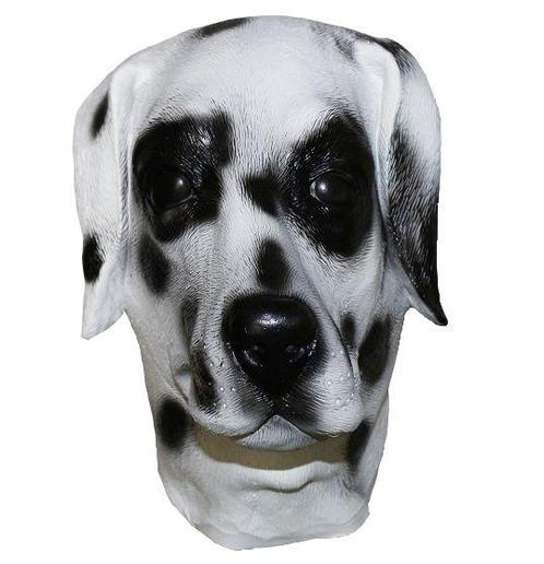 latex hondenmasker Dalmatiër, Hobby en Vrije tijd, Feestartikelen, Nieuw, Verzenden