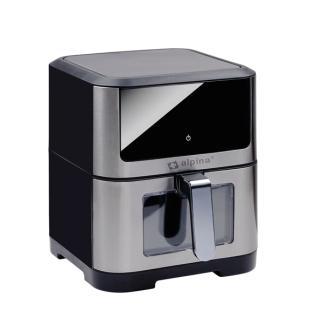 Airfryer | Alpina | 8 liter (1800W, Digitaal, Kijkvenster), Witgoed en Apparatuur, Airfryers, Nieuw, Verzenden