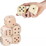2dekans | Lifetime Games Dobbelstenen Hout 5-delig, Hobby en Vrije tijd, Gezelschapsspellen | Bordspellen, Ophalen of Verzenden