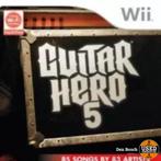 Guitar Hero 5 - Wii Game, Spelcomputers en Games, Spelcomputers | Nintendo Wii U, Zo goed als nieuw, Verzenden
