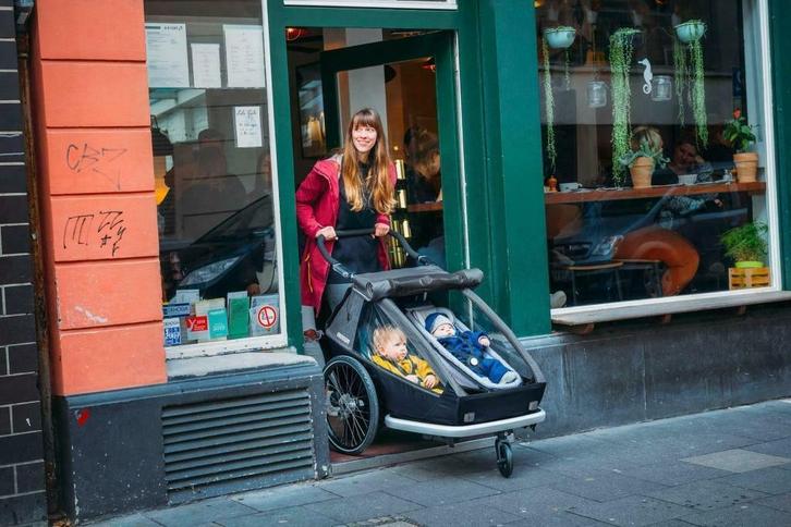 Croozer Cargo Dog Kids Fietskarren 2026*, Fietsen en Brommers, Fietsaccessoires | Aanhangers en Karren, Overige typen, Nieuw, Vering