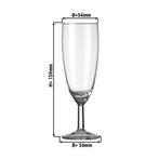 GGM Gastro | (12 stuks) Champagneglas - GILDE - 160 ml |, Huis en Inrichting, Keuken | Servies, Verzenden, Nieuw, Effen