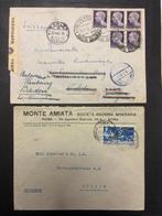 Koninkrijk Italië 1939 - Zeldzame set van 14 postale, Gestempeld