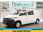 Volkswagen Transporter 2.0 TDI L2H1 DC Airco PDC IMP €389pm, Volkswagen, Wit, Nieuw, Lease