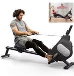 Magnetische Roeimachine 16 Niveaus met LCD Display Opvouwbaa, Sport en Fitness, Verzenden, Nieuw