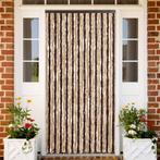 vidaXL Vliegengordijn 100x230 cm chenille beige en, Huis en Inrichting, Stoffering | Gordijnen en Lamellen, Verzenden, Nieuw, Beige