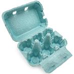 Eierdoos Blauw 6 Eieren, Verzenden, Nieuw