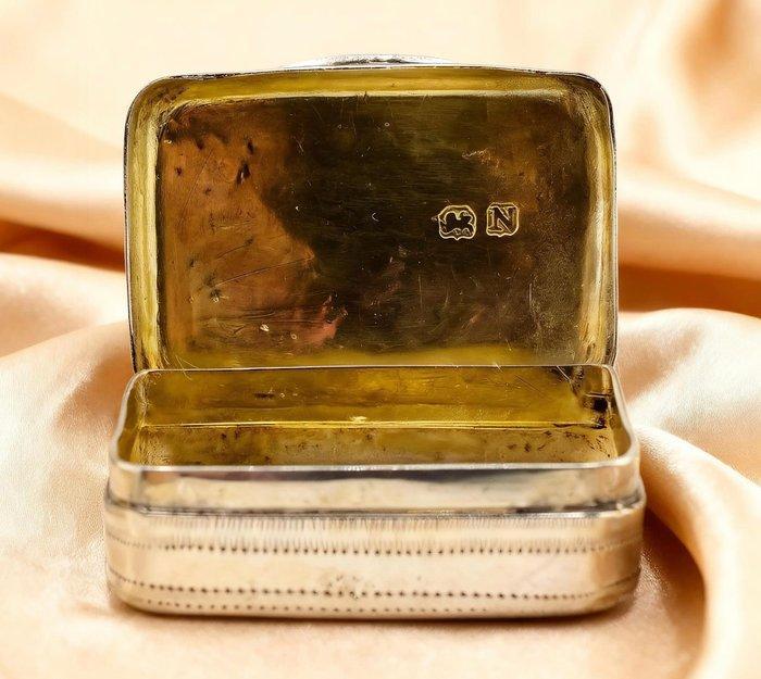 Doos - .925 zilver - Antieke zilveren doos, Antiek en Kunst, Antiek | Goud en Zilver