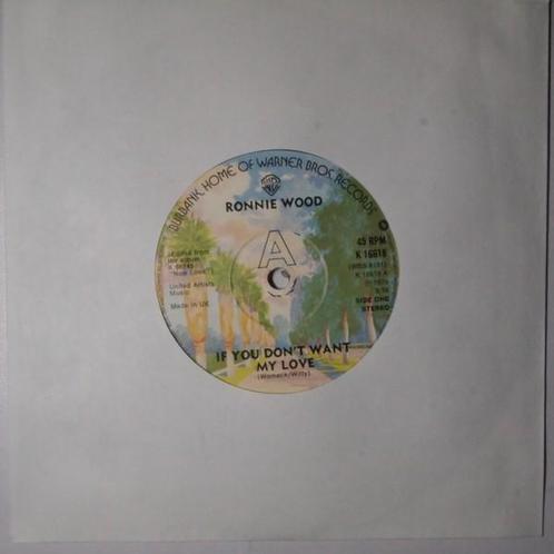 Ronnie Wood - If You Dont Want My Love - Single, Cd's en Dvd's, Vinyl Singles, Single, Gebruikt, 7 inch, Pop