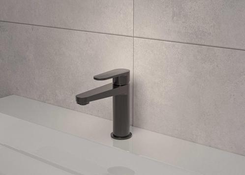 Wastafelmengkraan MAY Forma Opbouw Model S Geborsteld Carbon, Doe-het-zelf en Verbouw, Sanitair, Kraan, Nieuw, Ophalen of Verzenden