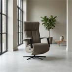 Leren relaxfauteuil met hartbalans Pure, Huis en Inrichting, Fauteuils, Bohemian, Industrieel, Modern, Scandinavisch, Nieuw, Ophalen of Verzenden