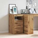 vidaXL Ladekast 40x50x76 cm bewerkt hout artisanaal, Verzenden, Nieuw