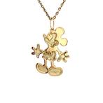 Gouden Mickey Mouse hanger 14 krt, Ophalen of Verzenden, Nieuw