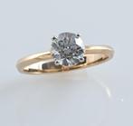 Zonder minimumprijs - Verlovingsring - 14 karaat Geel goud -