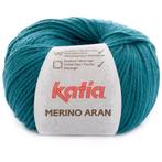 Katia Merino Aran - 56 petrol - Merinogaren, Ophalen of Verzenden, Nieuw