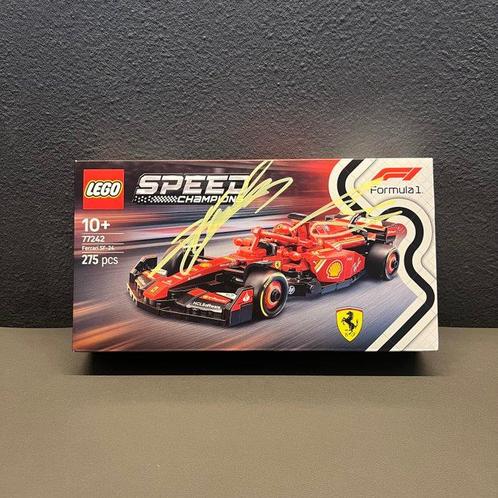 Ferrari - Charles Leclerc & Carlos Sainz Signed - 2024 -, Verzamelen, Automerken, Motoren en Formule 1