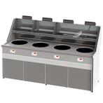 Friteuse | SANTANA | Propaangas | 18+18+18+18L | 72kW |, Verzenden, Nieuw in verpakking