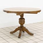 Ronde Coulissentafel Massief Eiken, Ophalen of Verzenden, Nieuw