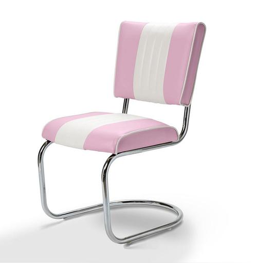 Retro Diner Stoel CO-27 Lilac - Set van 4, Huis en Inrichting, Banken | Bankstellen, Ophalen
