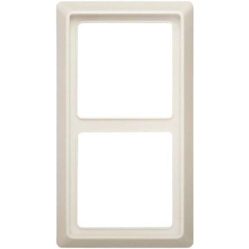 Busch Jaeger 2-voudig afdekraam voor wandcontactdoos, Doe-het-zelf en Verbouw, Elektra en Kabels, Nieuw, Ophalen of Verzenden