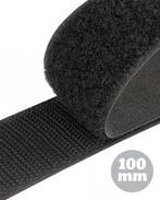 Klittenband Naaibaar Zwart 100 mm, Nieuw
