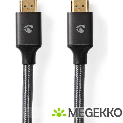 Nedis CVTB35000GY30 HDMI kabel 3 m HDMI Type A (Standaard), Computers en Software, Overige Computers en Software, Nieuw, Verzenden