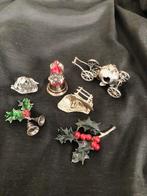 Miniatuur figuur - set argento a tema natalizio (6) - .925