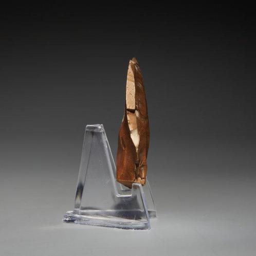 Oud-Egyptisch Vuursteen Handbijl - mes. 5 cm H. Neolithicum, Verzamelen, Mineralen en Fossielen