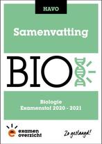 ExamenOverzicht   Samenvatting Biologie HAVO 9789492981998, Zo goed als nieuw, Verzenden