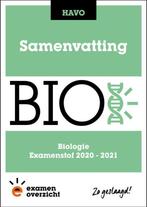 ExamenOverzicht   Samenvatting Biologie HAVO 9789492981998, Verzenden, Zo goed als nieuw