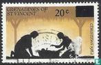 Saint Vincent en de Grenadines - Kerstzegel - 2000, Verzenden, Gestempeld