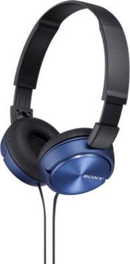 Sony MDR-ZX310AP - On-ear koptelefoon - Blauw, Audio, Tv en Foto, Koptelefoons, Verzenden