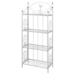 Vierkant Plantenrek Maria Wit | Retourdeal | 50% Korting, Nieuw, Ophalen of Verzenden, Metaal, 60 tot 100 cm