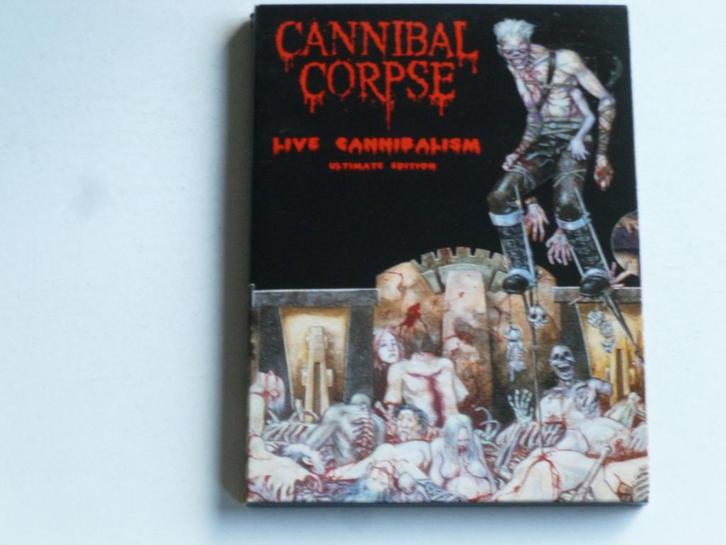 Cannibal Corpse - Live Cannibalism (DVD), Cd's en Dvd's, Dvd's | Muziek en Concerten, Zo goed als nieuw, Verzenden