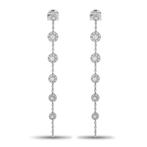 Other brand - Oorbellen - 18 karaat Rabat 18K witgoud 2,40, Nieuw