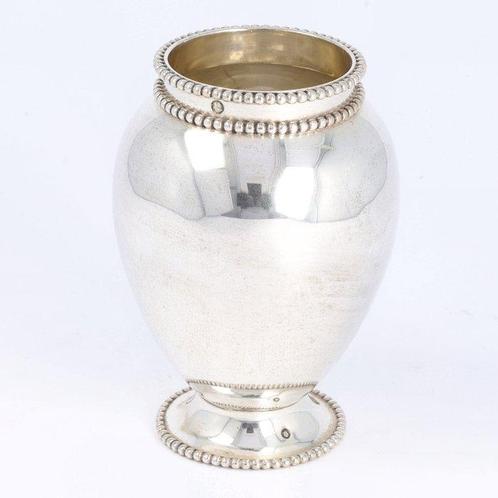 J.M. van Kempen - Theelepelvaasje - Vaas - .833 zilver, Antiek en Kunst, Antiek | Goud en Zilver