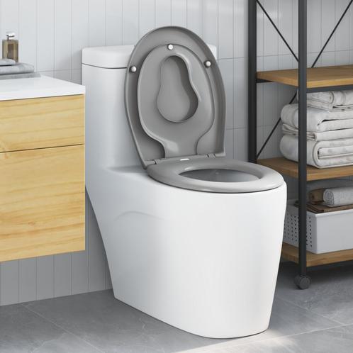 vidaXL Toiletbril met kinderzitje en quick-release Duroplast, Doe-het-zelf en Verbouw, Sanitair, Nieuw, Verzenden