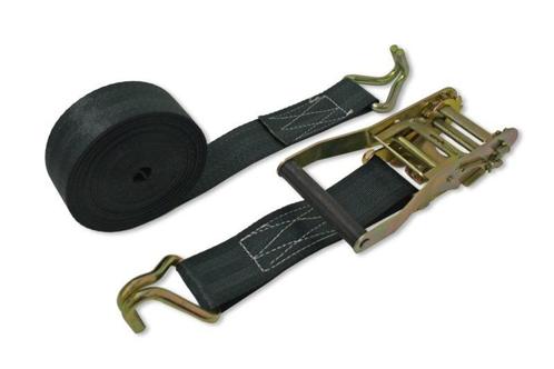 Spanband 13 meter | Zwart – 5cm breed band (Tent Onderdele, Tuin en Terras, Partytenten, Nieuw, Verzenden