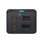 Baseus GaN5 Pro wall charger 2xUSB-C + USB + HDMI, 67W (blac