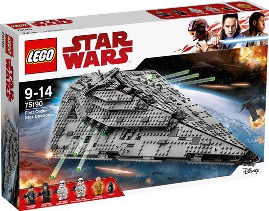LEGO Star Wars First Order Star Destroyer - 75190 (Nieuw), Kinderen en Baby's, Speelgoed | Duplo en Lego, Nieuw, Verzenden