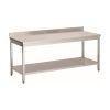 Showroommodel Roeder RVS werktafel met achteropstand 2000 mm, Zakelijke goederen, Horeca | Keukenapparatuur, Gebruikt, Ophalen