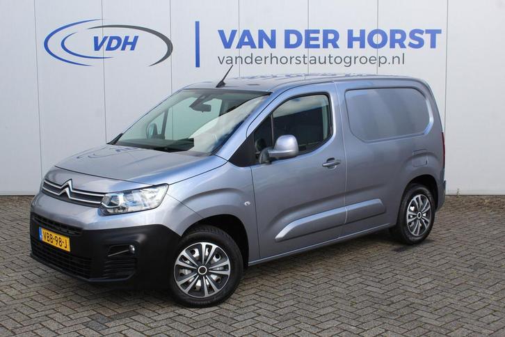 Citroën Berlingo 1.6 BlueHDI Club, Auto's, Bestelauto's, Onderhoudsboekje, Lease, Grijs, Handgeschakeld, Overige kleuren, Financial lease