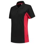 Tricorp 202003 Poloshirt dames zwart/rood, Nieuw, Verzenden